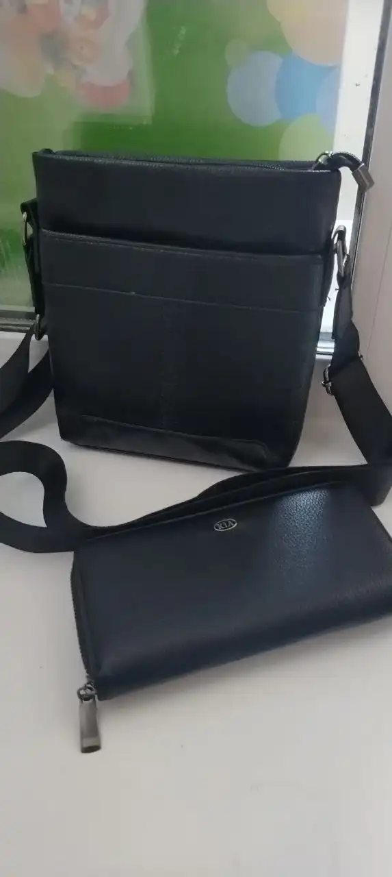 Барсетка через плечо и кошелек - Сумки и аксессуары (Барахолка) в Томск