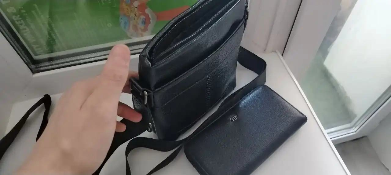 Барсетка через плечо и кошелек - Сумки и аксессуары (Барахолка) в Томск