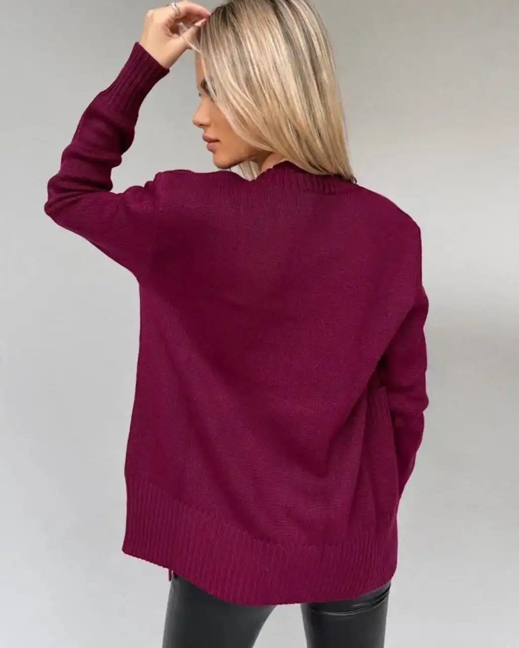 Кардиган из итальянской пряжи альпака - Верхняя одежда (Одежда) в Томск