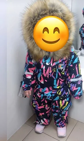 Продам зимний комбинезон на рост 140 - Детская обувь в Томск