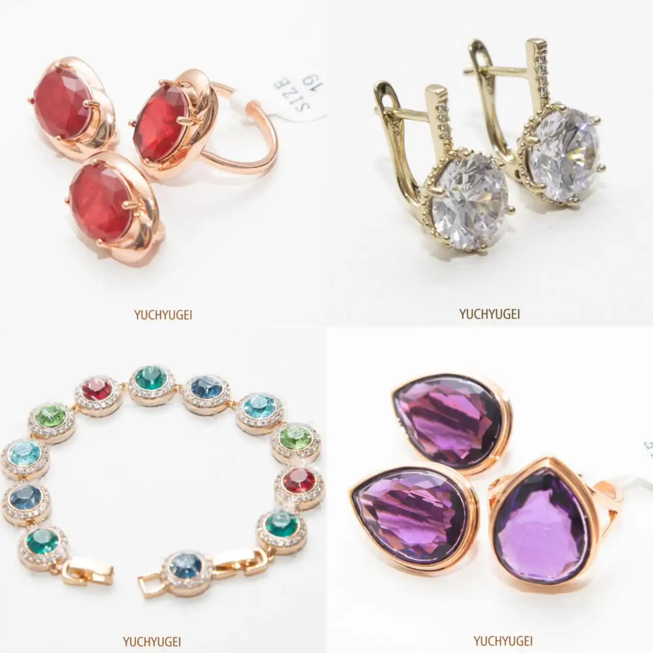 Украшения с цирконами и драгоценными камнями в Якутске