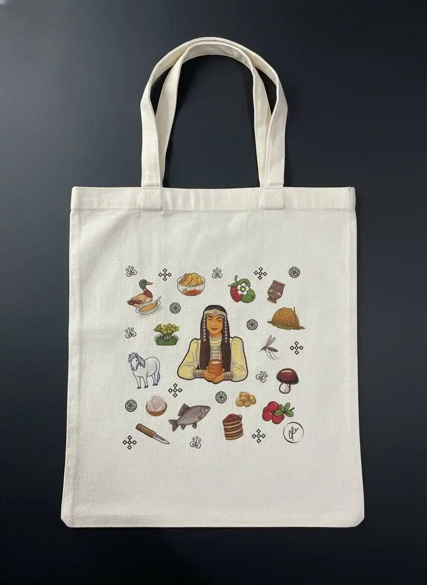 Экологичные холщовые сумки в Якутске