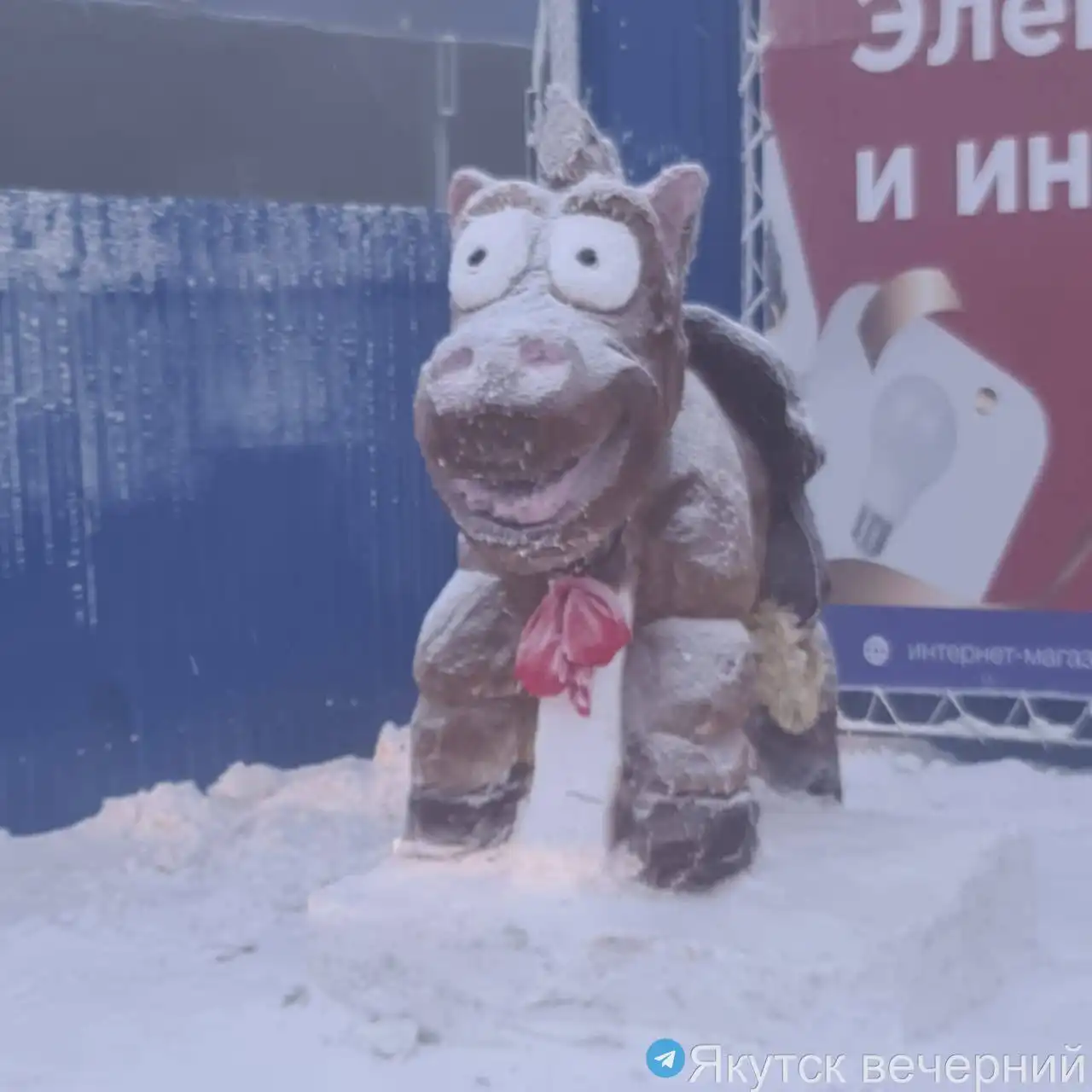 Сторожевая собака на складе