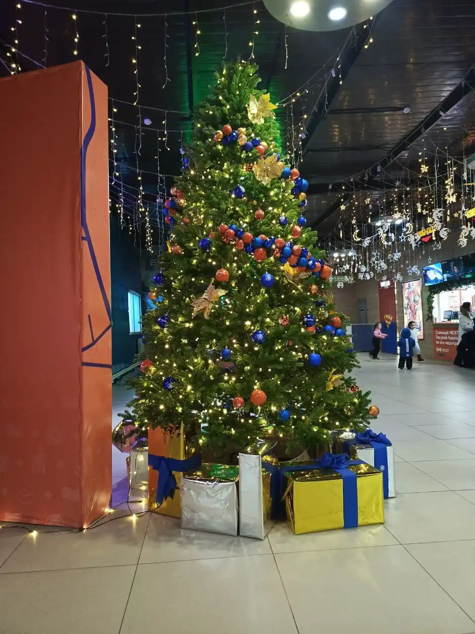 Продажа ёлки в кинотеатре Емельян на ДСК