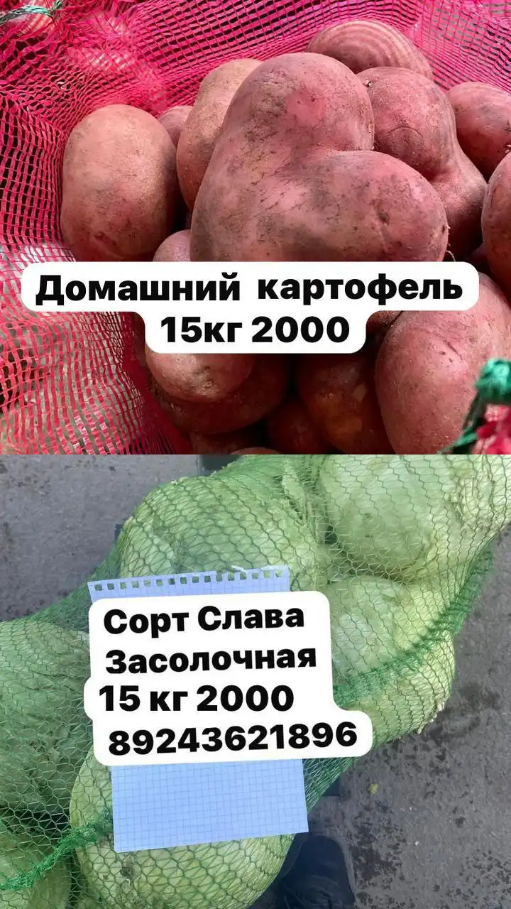 Продажа деревенских овощей и мяса в Якутске