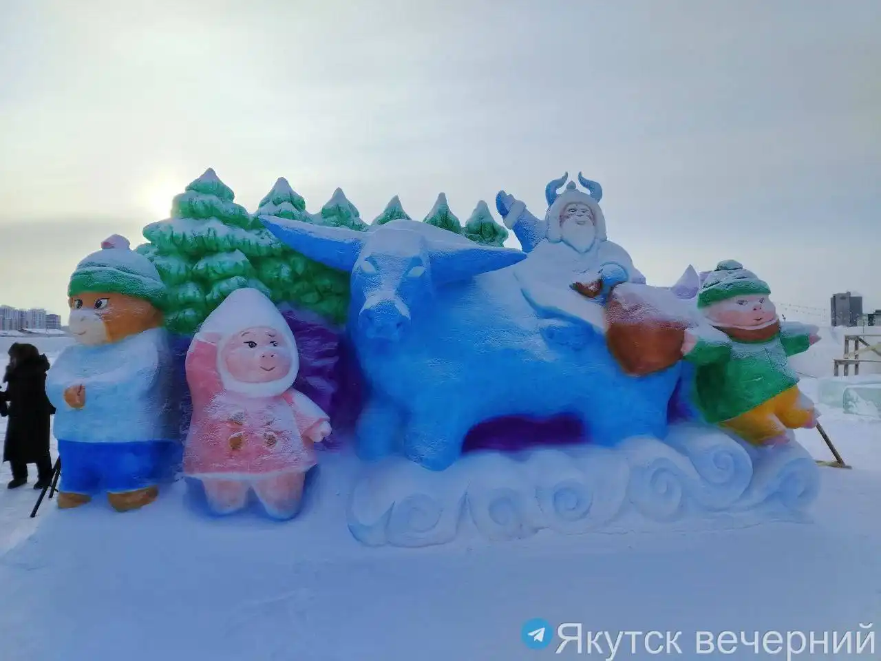 Соревнования мастеров ледовой скульптуры на озере Сайсары - Мероприятия (Хобби и отдых) в Якутск