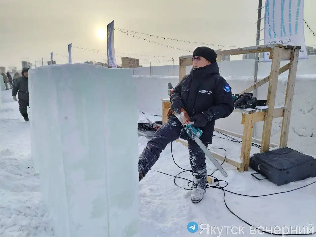 Соревнования мастеров ледовой скульптуры на озере Сайсары - Мероприятия (Хобби и отдых) в Якутск