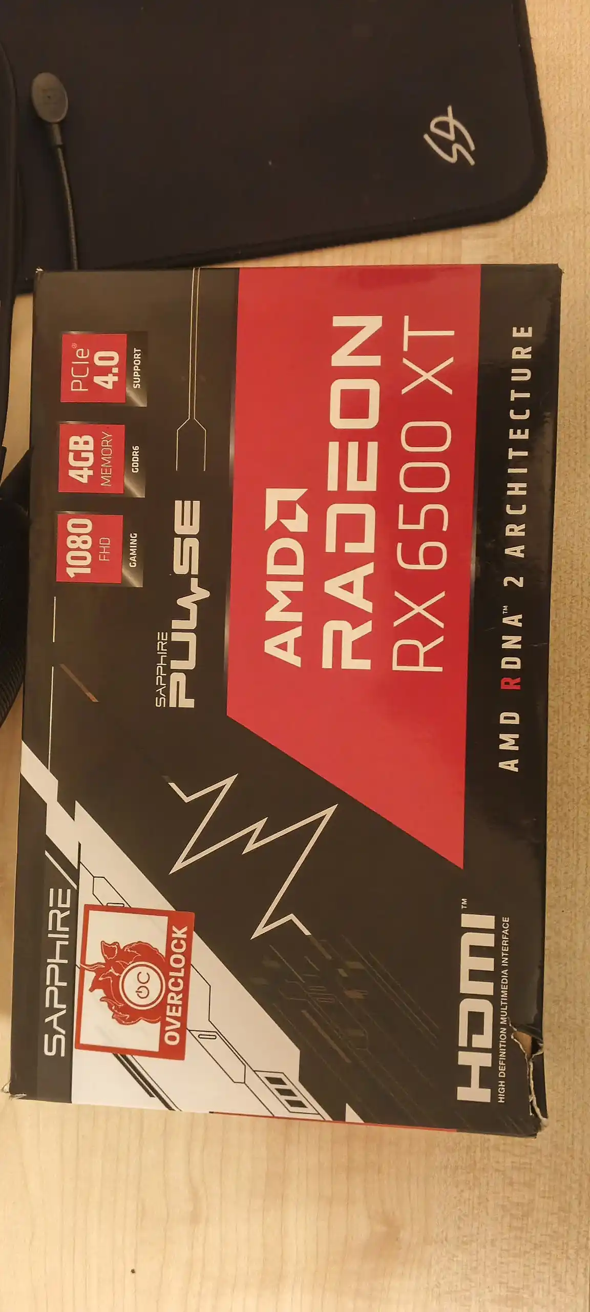 Продам видеокарту RX 6500XT