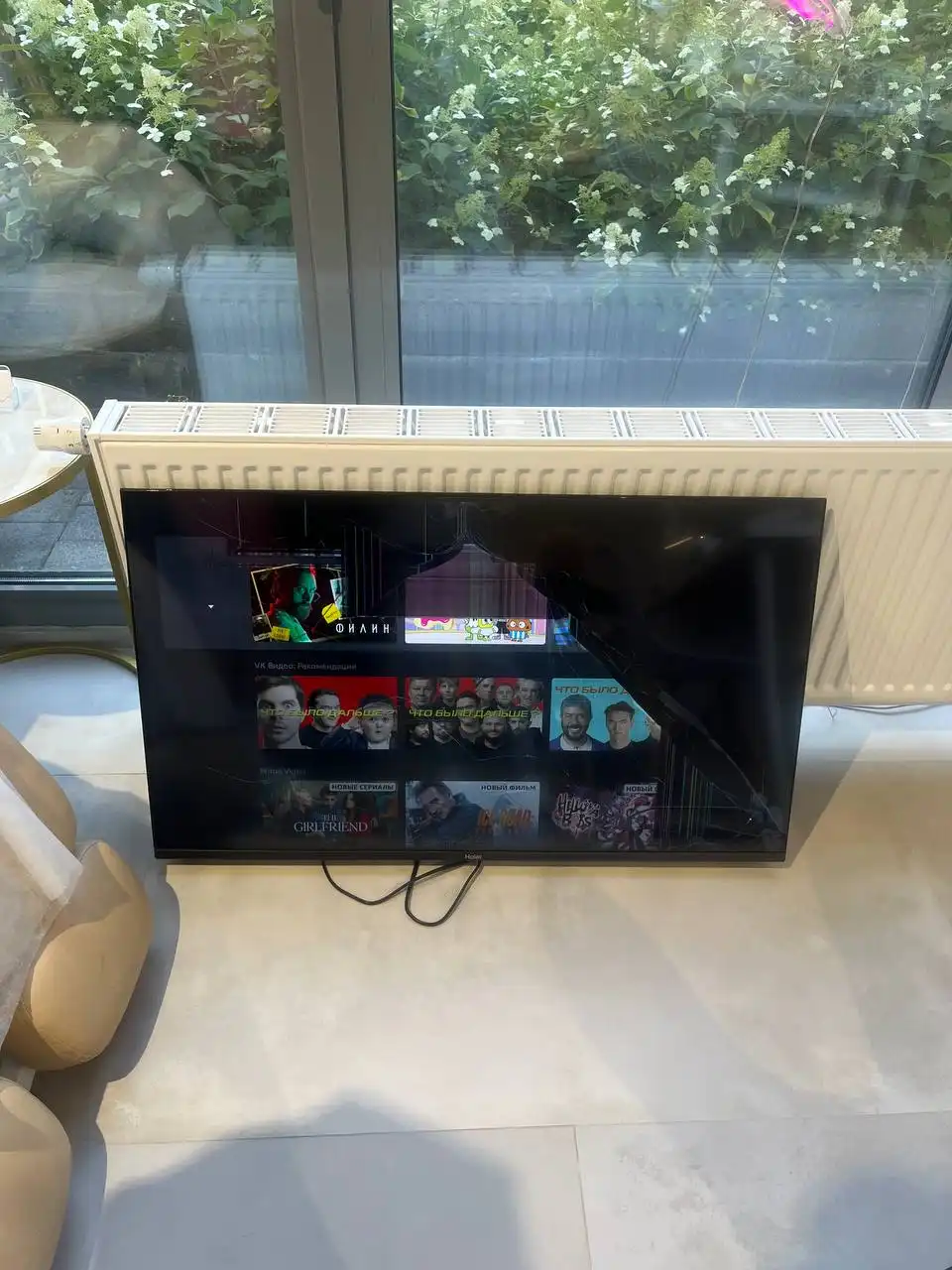 Продам на запчасти новый телевизор
