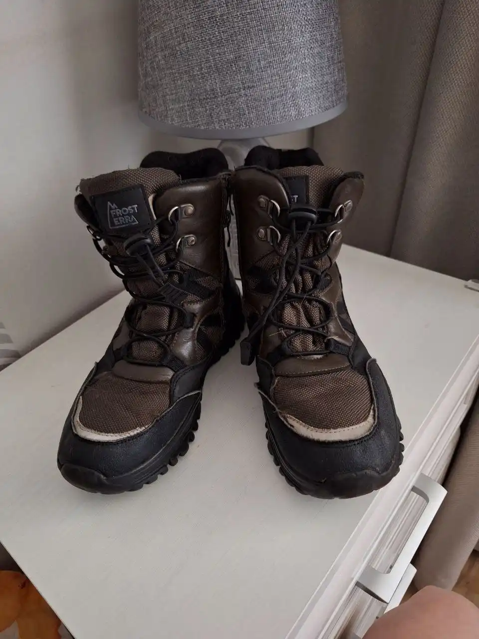 Утепленные ботинки размер 35