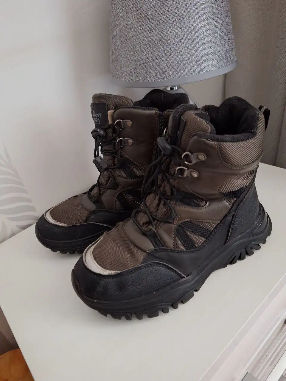 Утепленные ботинки размер 35