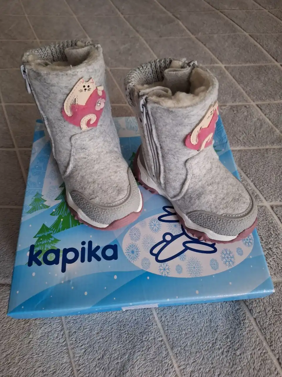 Валенки для девочки новые размер 23