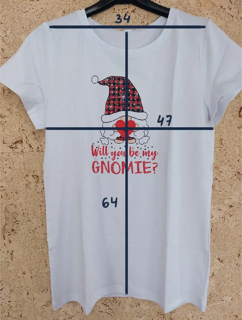 Новая футболка на Новый год, размер XL