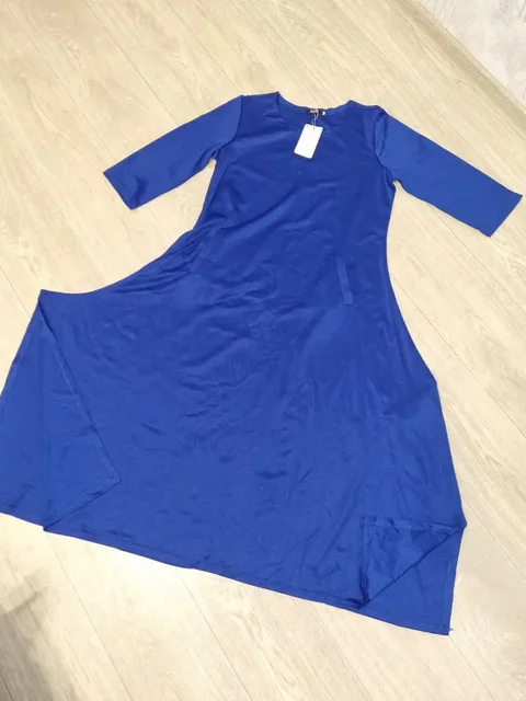 Платье новое рр58 синего цвета - частное объявление в Томск