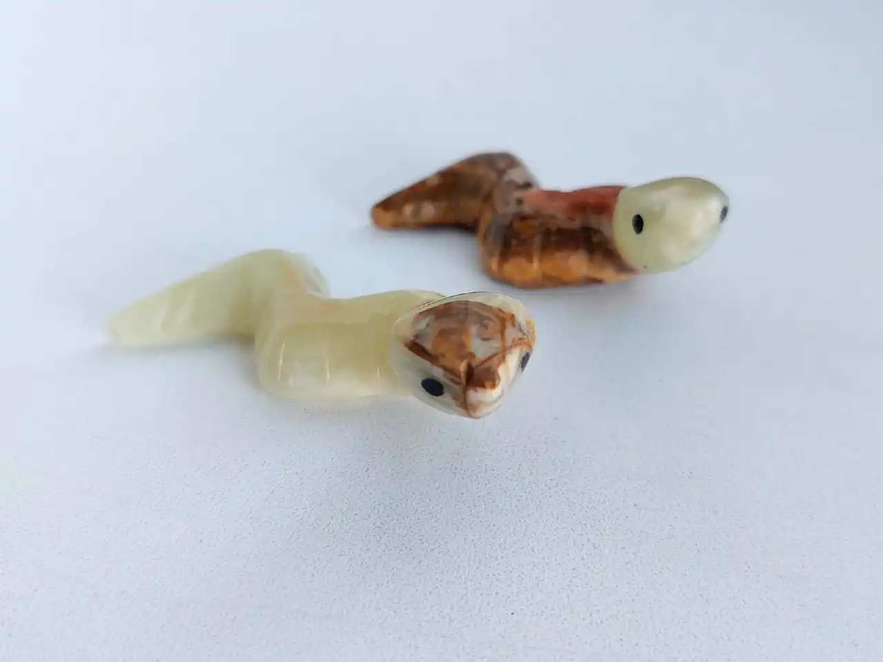 Фигурки Пара Змей из оникса