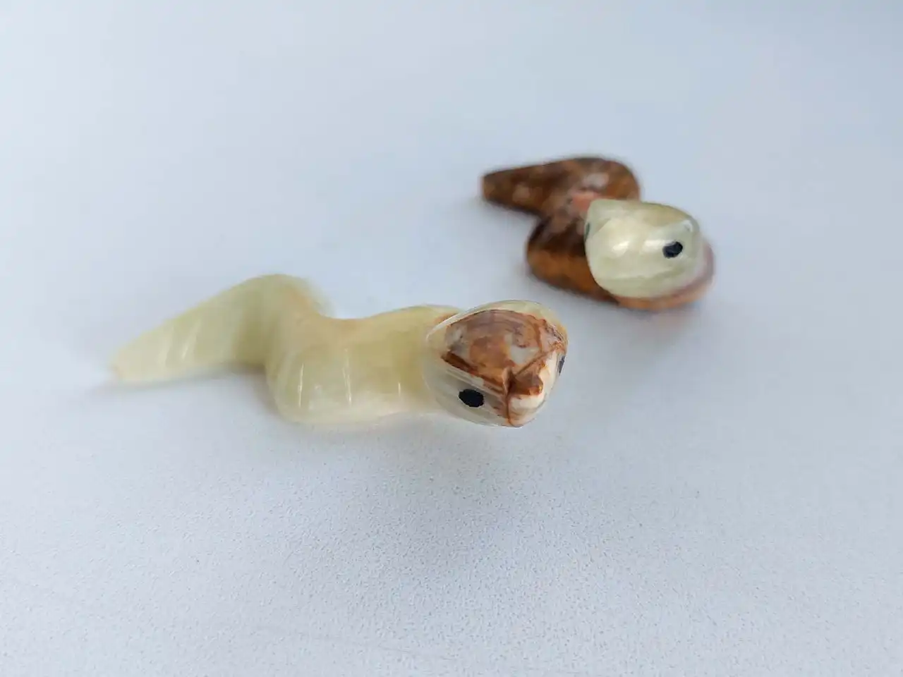 Фигурки Пара Змей из оникса