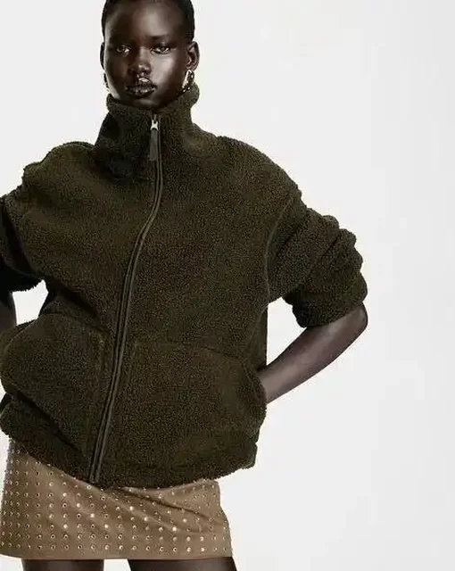 Толстовка H&M размер XL коричнево-зеленого цвета - Штаны/Брюки в Томск