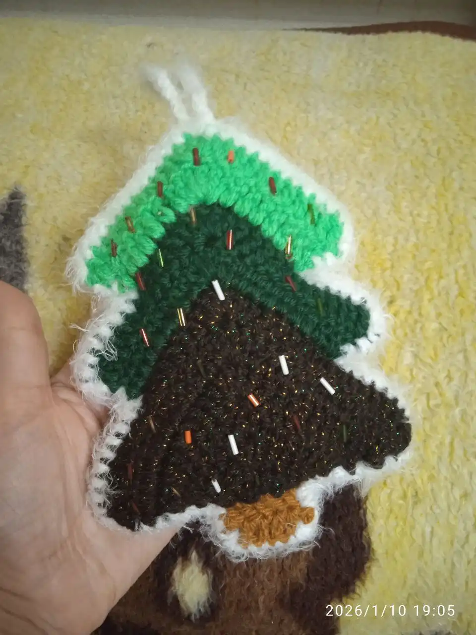 Вязаные ёлочки с декором - Рукоделие (Барахолка) в Томск