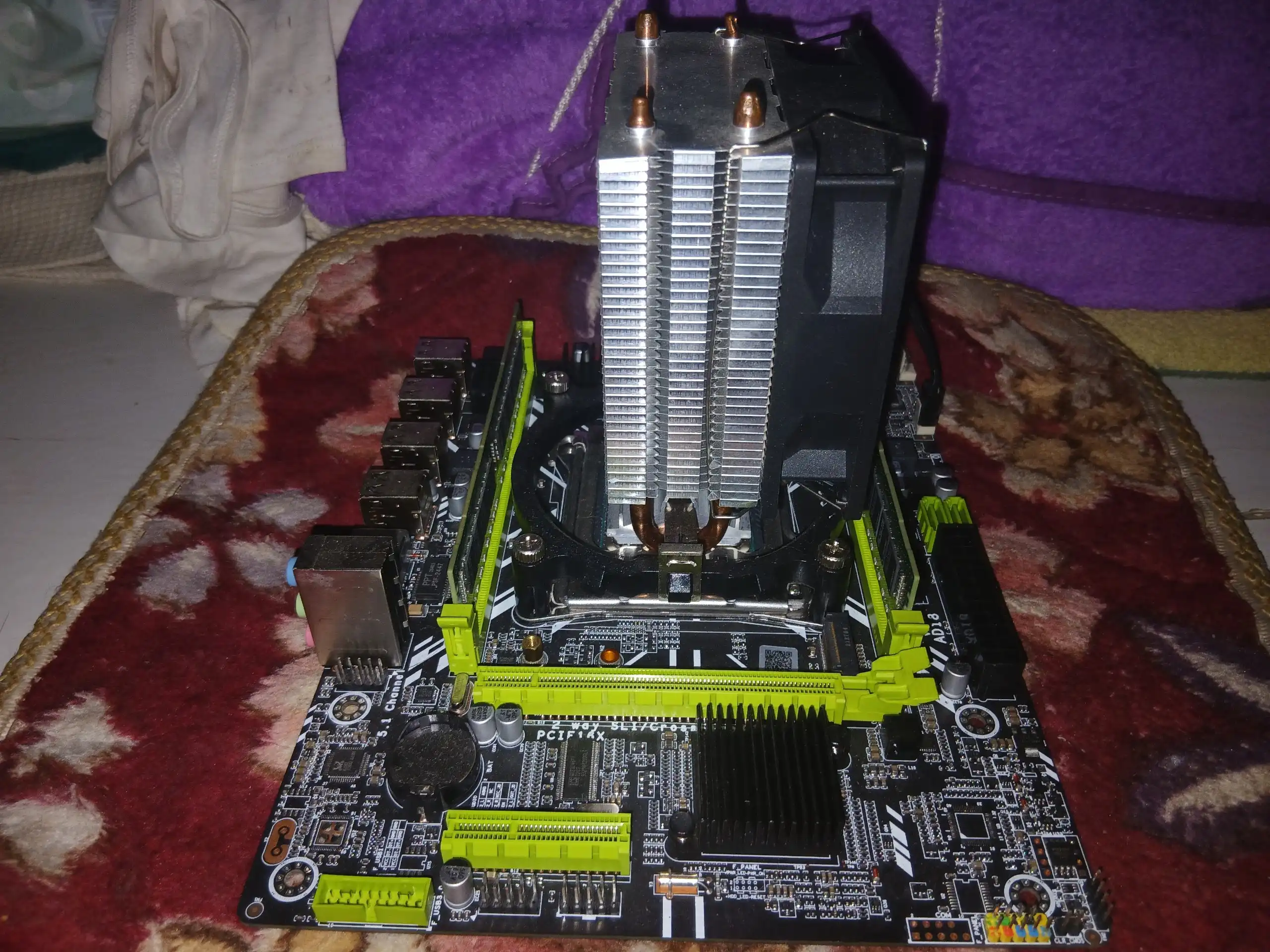 Комплектующие от ПК: материнская плата, блок питания, SSD - Комплектующие для ПК (Электроника) в Томск