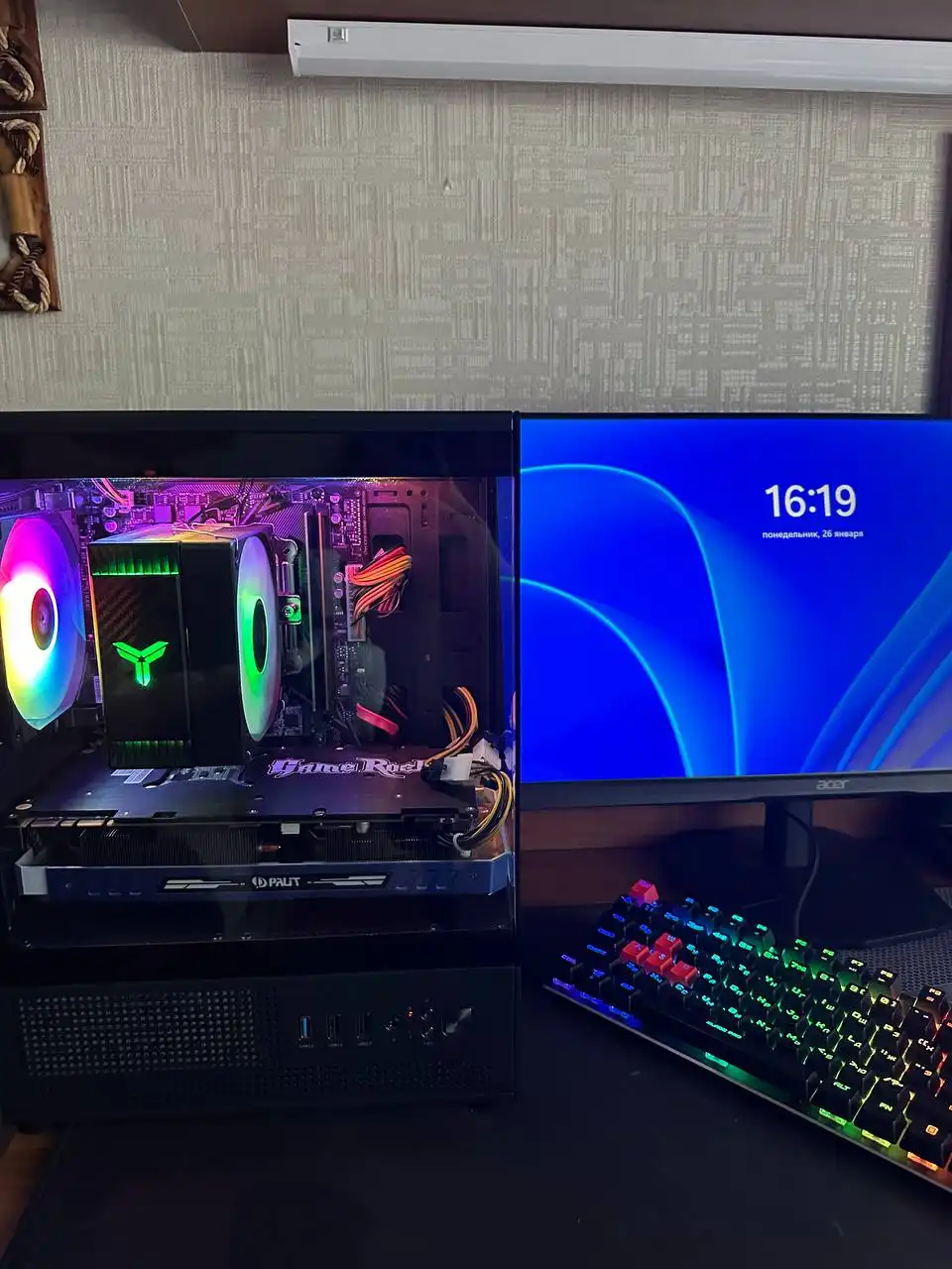 Продам Мощный игровой ПК - Компьютеры и комплектующие (Электроника) в Томск