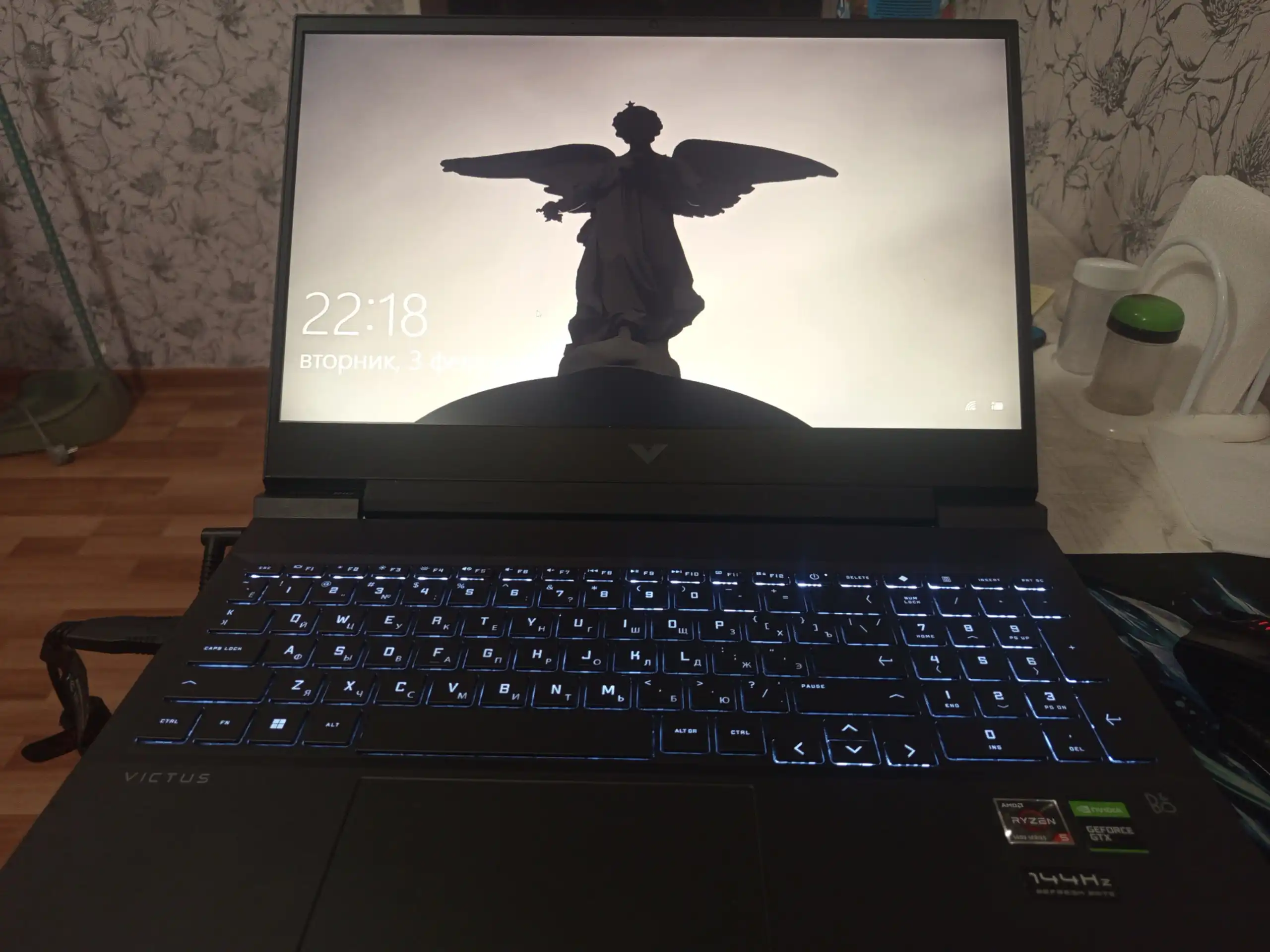 Ноутбук HP Victus с GTX1650 и Ryzen 5 5600H - Ноутбуки (Электроника) в Томск