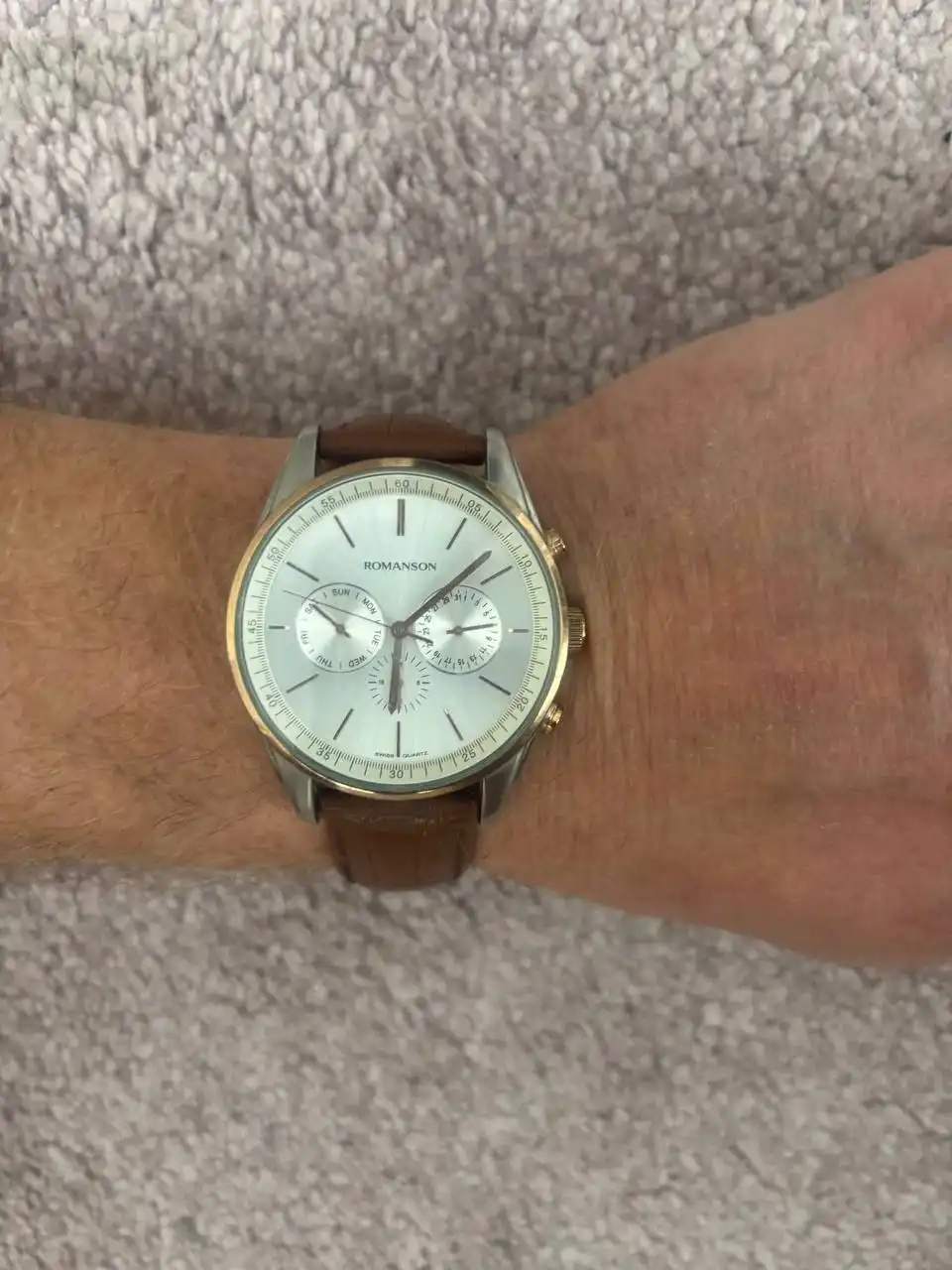 Мужские часы Romanson Swiss Quartz - Часы (Барахолка) в Томск