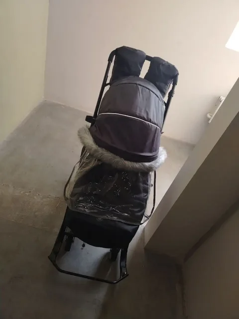 Санки-коляска Nika с портфелем - Товары для детей в Томск