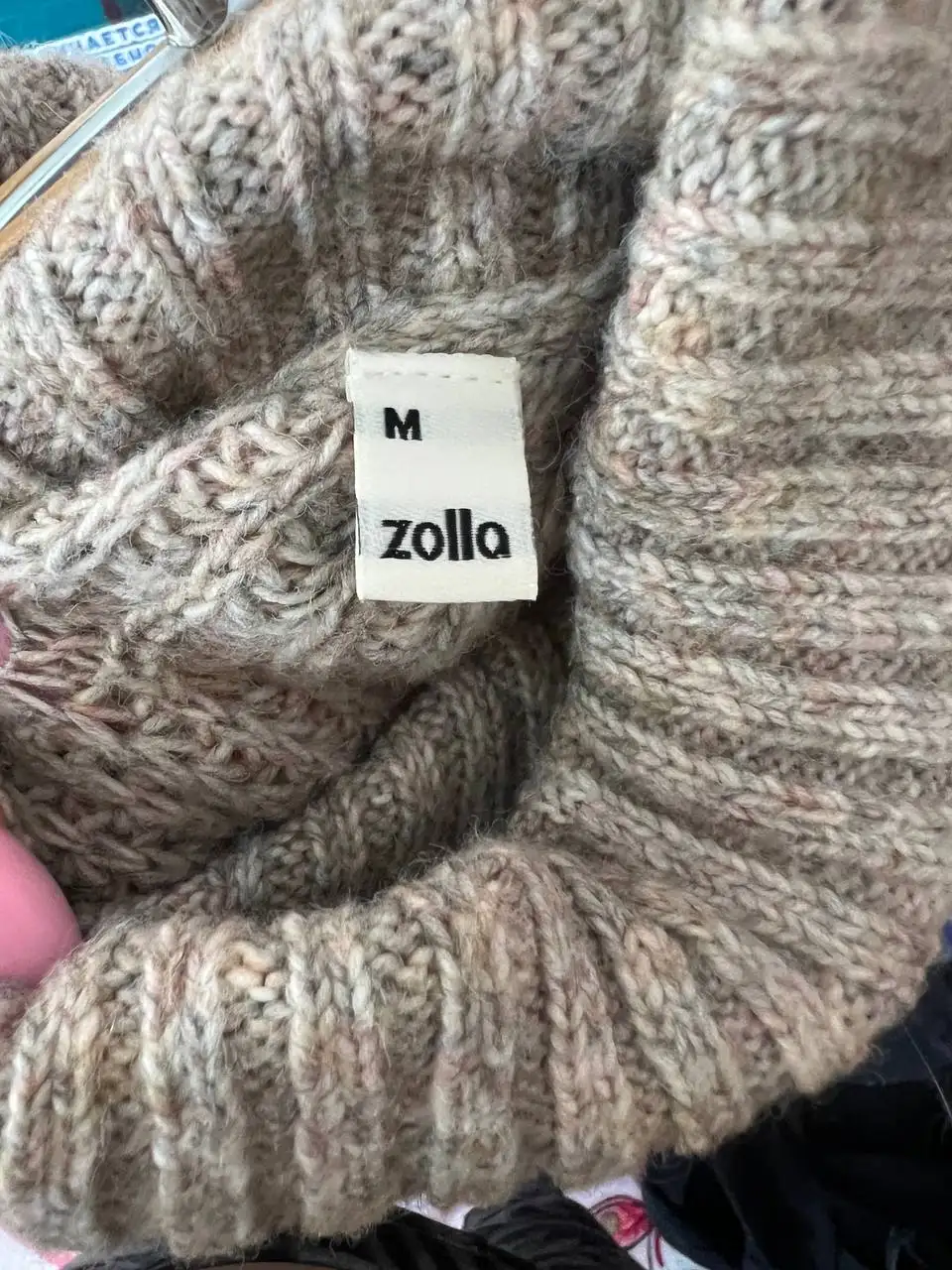 Платье вязанное Zolla размер М (Oversize) - Одежда в Томск