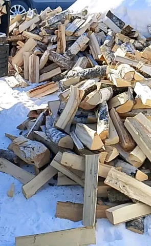 Дрова колотые: береза, осина, сухие хвойные - Топливо в Томск