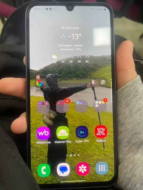 Продам Samsung Galaxy A34 черного цвета 128ГБ - Смартфоны и телефоны в Томск