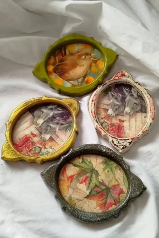 Маленькие деревянные подносы с бортиком ручной работы - Творчество в Томск