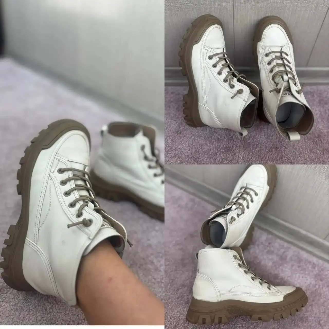 Кожаные ботинки весна-осень размер 38 - Обувь (Одежда) в Томск