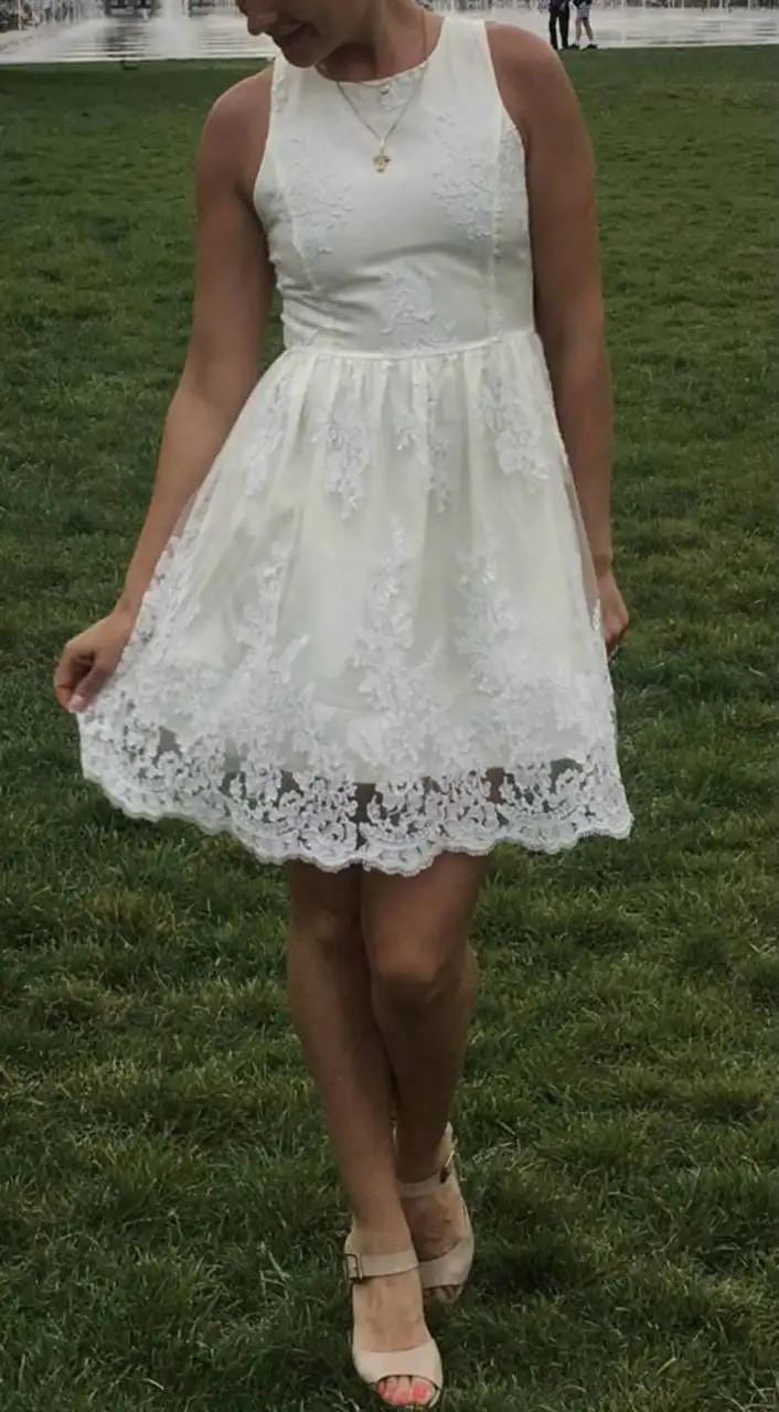 Кружевное платье размер S - Платья (Одежда) в Томск