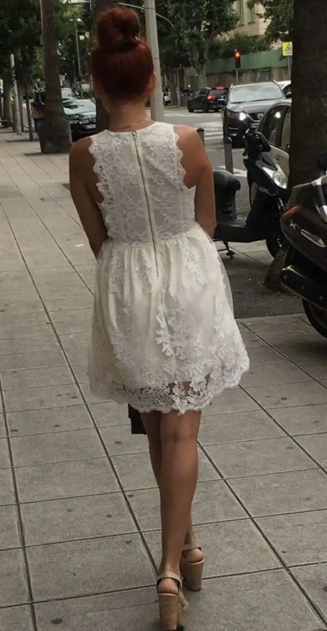 Кружевное платье размер S - Платья (Одежда) в Томск