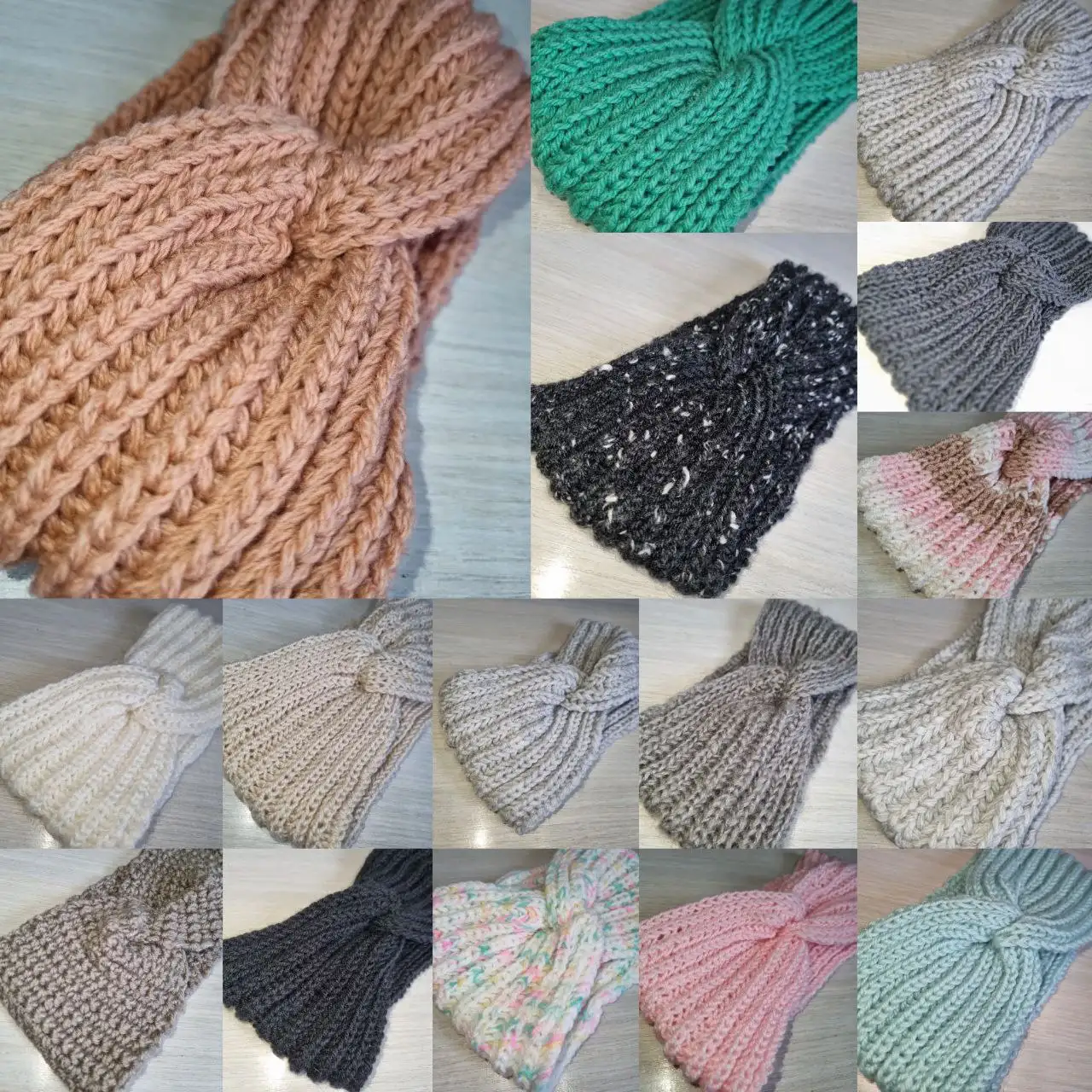 Повязки на голову в разных оттенках - Барахолка в Томск