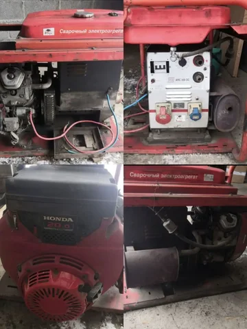 Генератор бензиновый Вепрь 10кВт с электросваркой - Электроинструменты в Таргай