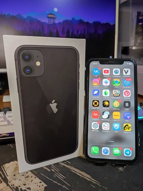 Продам или обменяю iPhone 11 64GB Black - Мобильные телефоны в Томск