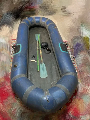 Резиновая двухместная лодка Уфимка - Туристическое снаряжение в Томск