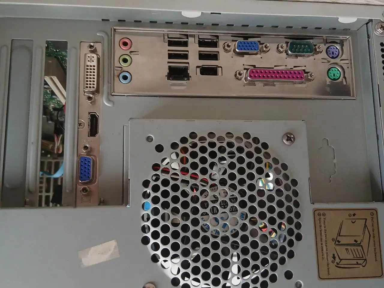 Офисный компьютер Intel Pentium, GT 610, 3 ГБ ОЗУ, 80 ГБ HDD - Компьютеры (Электроника) в Томск