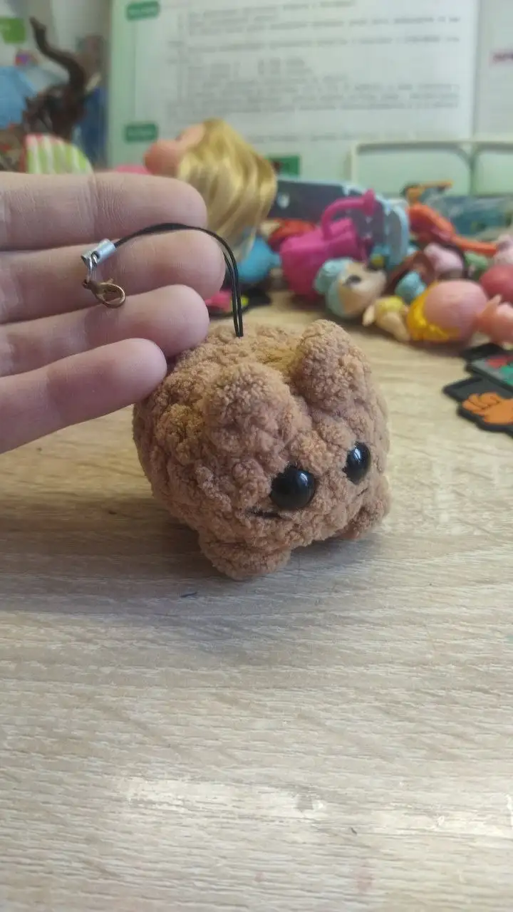 Вязаный котик ручная работа - Барахолка в Томск