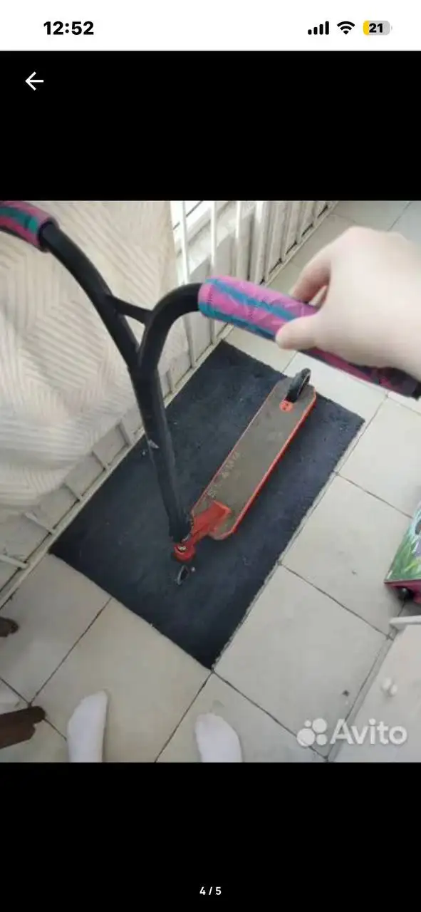 Самокат в идеальном состоянии с шестигранником в подарок - Барахолка в Томск