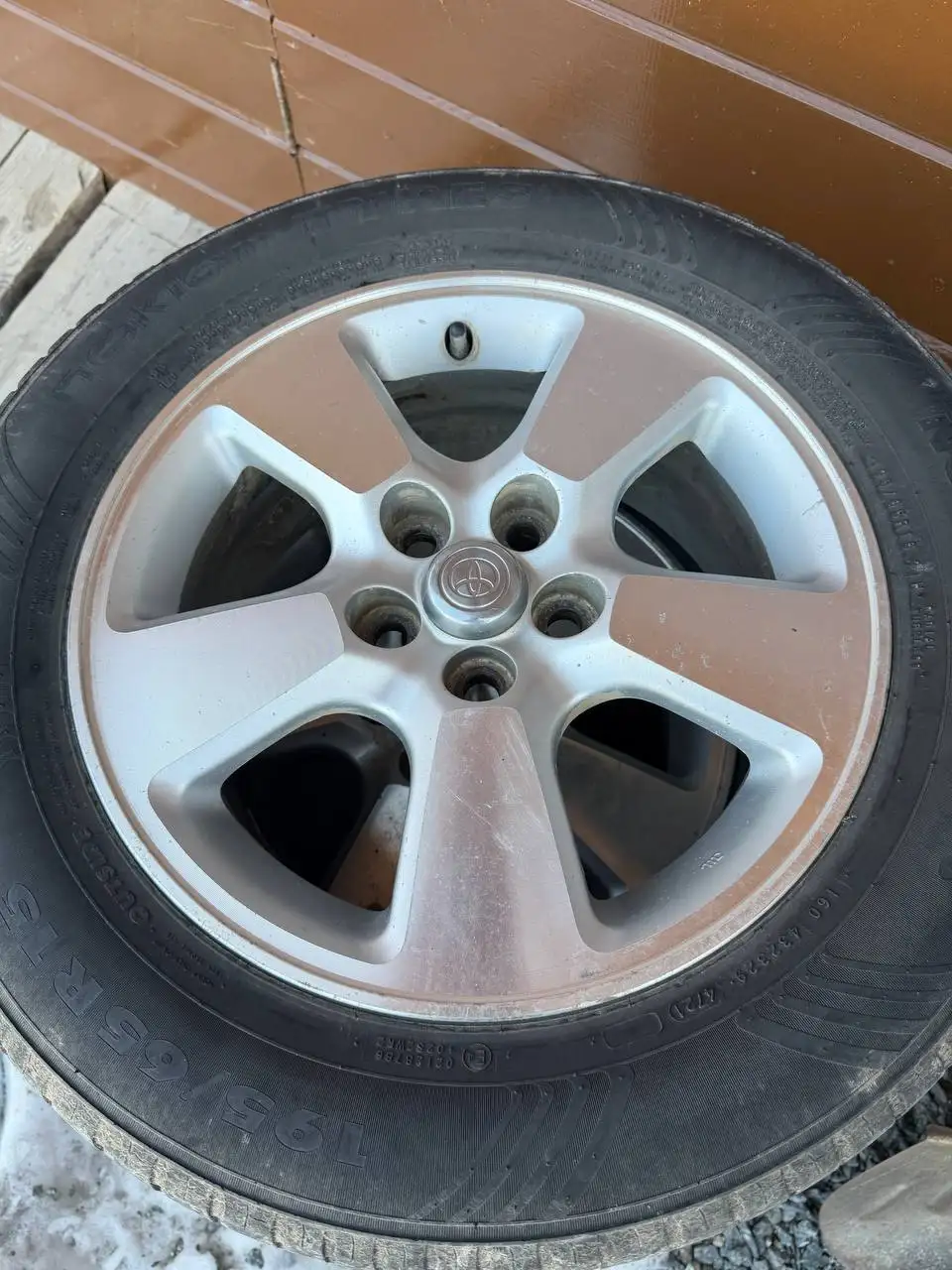 Продам 4 колеса сверловка 5х100 - Шины и диски (Авто) в Аксеново