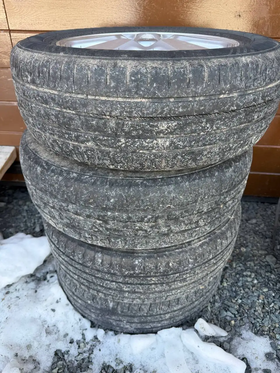 Продам 4 колеса сверловка 5х100 - Шины и диски (Авто) в Аксеново