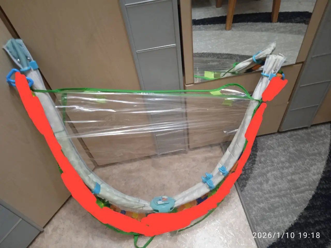 Продам коврик с дугами Tiny Love с игрушками и колечками - Развивающие коврики (Товары для детей) в Солнечный