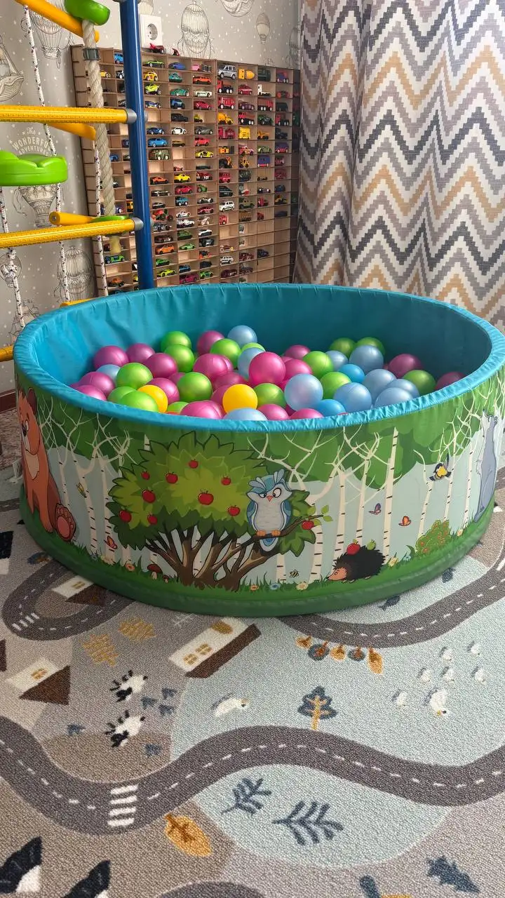 Круглый сухой бассейн «Зверята» б/у - Барахолка в Томск