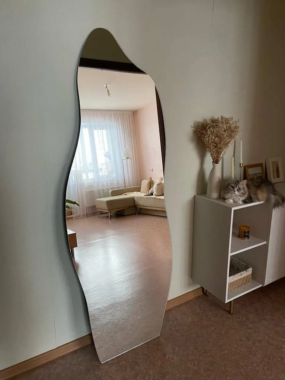 Зеркало Клякса 1800*650 - Мебель (Барахолка) в Томск