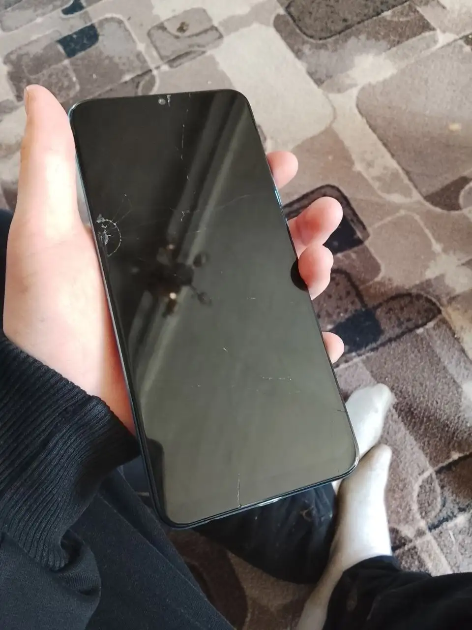 Продам OPPO A15 с поврежденным экраном - Смартфоны и телефоны (Электроника) в Томск