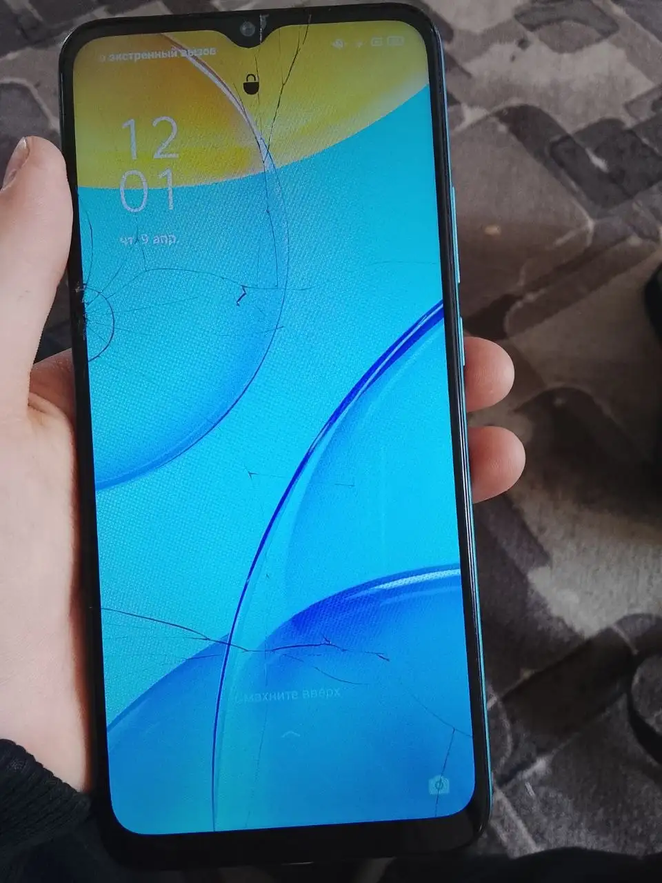 Продам OPPO A15 с поврежденным экраном - Смартфоны и телефоны (Электроника) в Томск