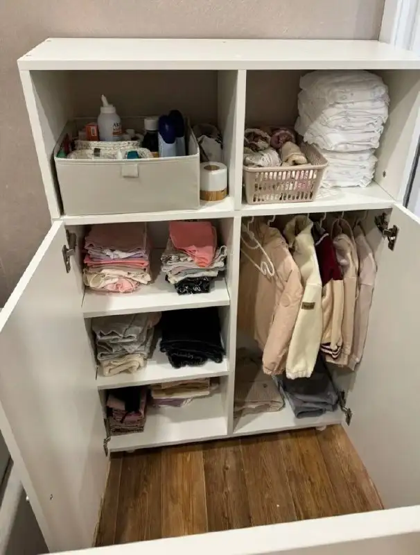 Детский шкаф 110х78 с дверками - Мебель детская (Товары для детей) в Томск