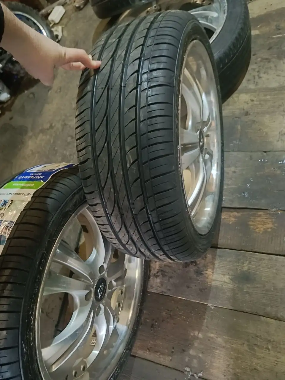 Диски 205/45 R17 4x100 без ремонтов - Диски (Запчасти) в Томск